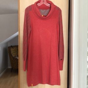 Lole Cozy Turtleneck Sweater Dress - size L